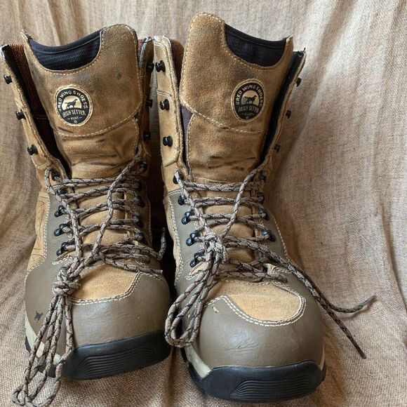 Red Wing Irish Setter Camouflage Hunt Boots Men Size 12 Waterproof ScentBan 2892 - Picture 8 of 9